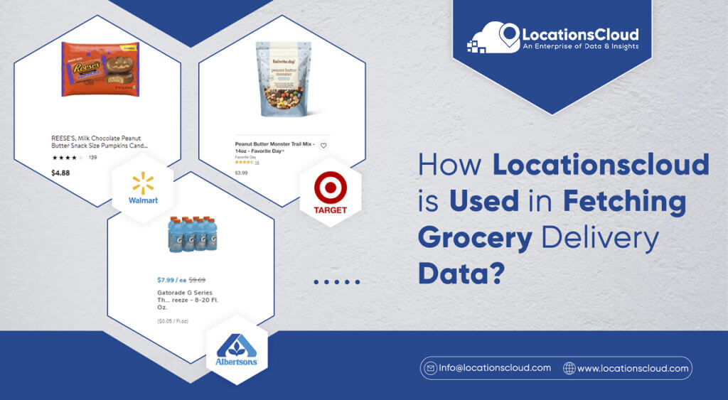 LocationsCloud is Used To Fetch Grocery Delivery Data