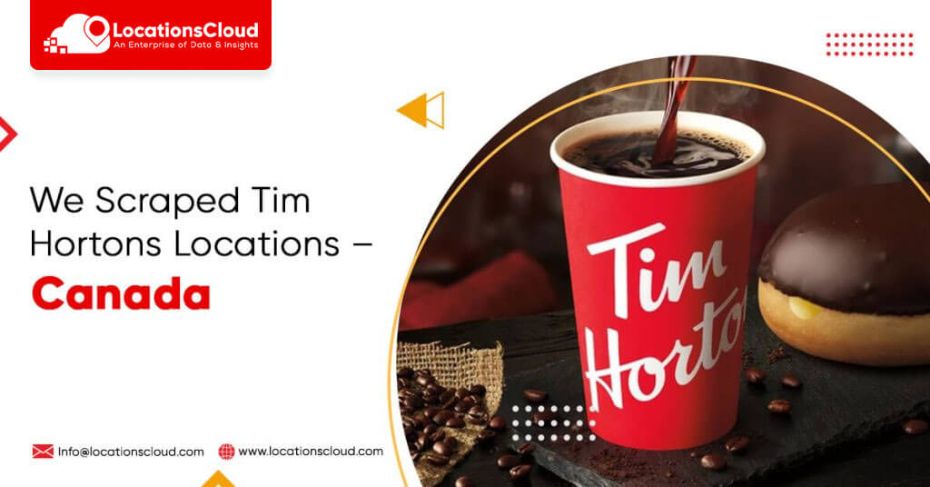 We Scraped Tim Hortons Locations – Canada