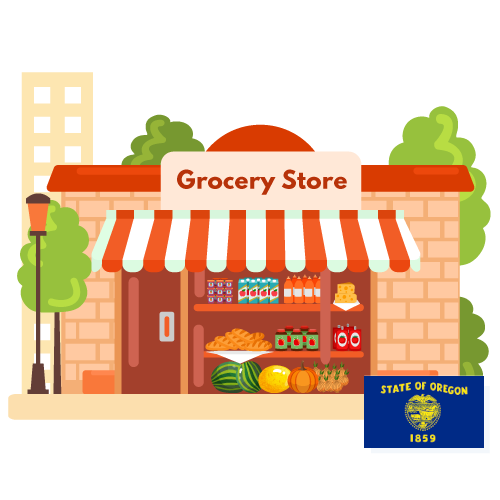Top grocery chains in Oregon USA