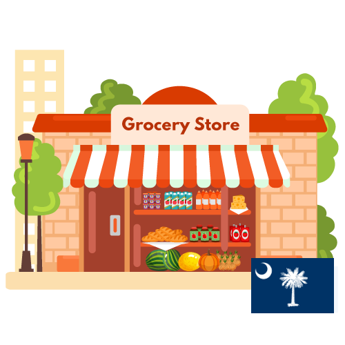 Top grocery chains in South Carolina USA