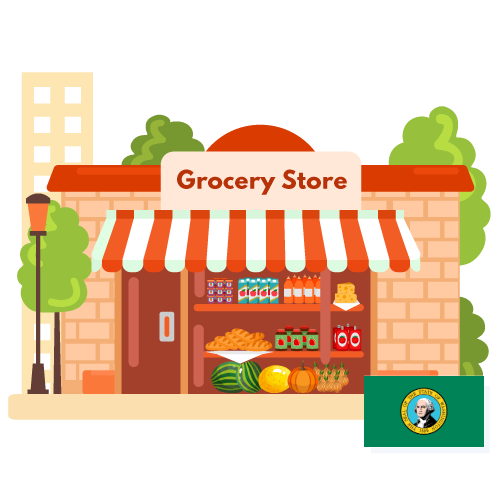 Top grocery chains in Washington USA