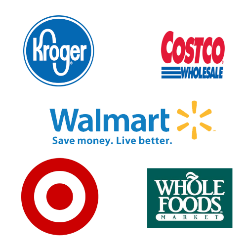 Kroger and Competitors Locations In The USA