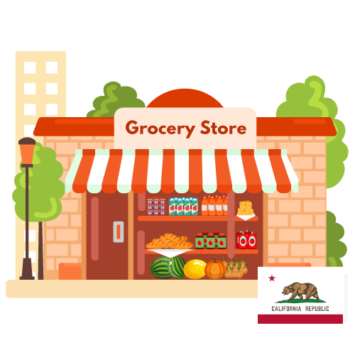Top grocery chains in California USA