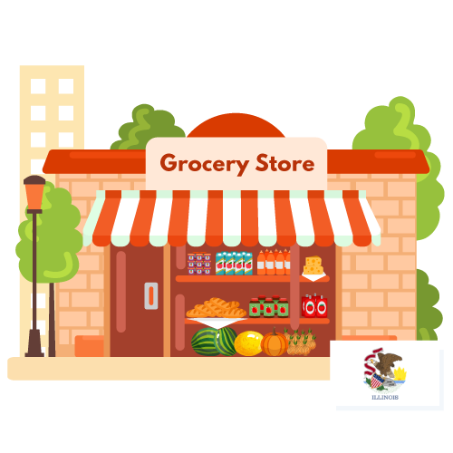 Top grocery chains in Illinois USA