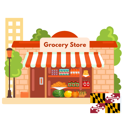 Top grocery chains in Maryland USA