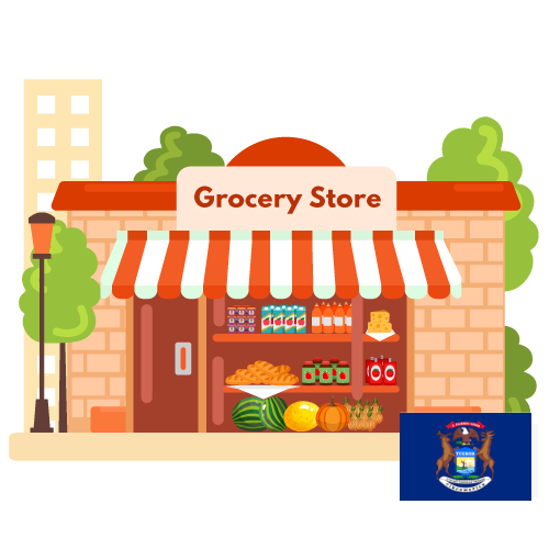 Top grocery chains in Michigan USA