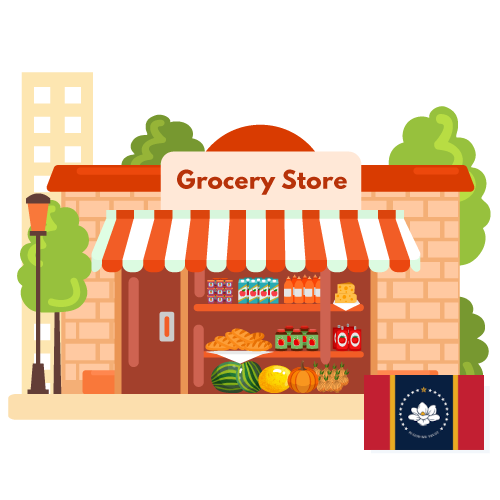Top grocery chains in Mississippi USA