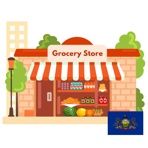 Top grocery chains in Pennsylvania USA