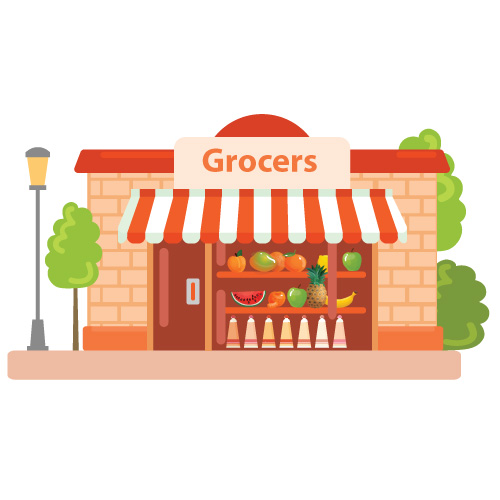 Top 10 Grocers locations in the USA