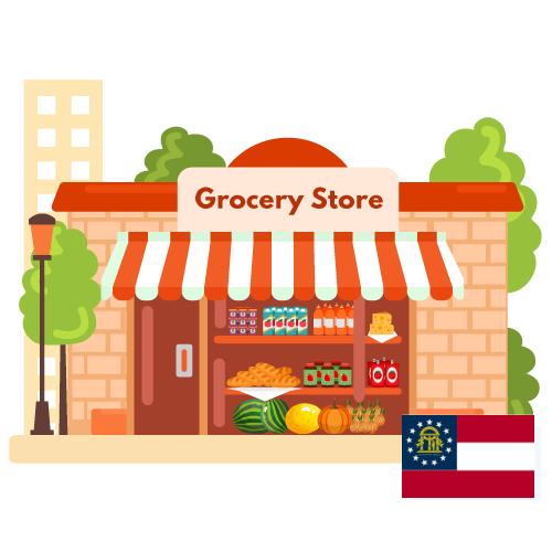 Top grocery chains in Georgia USA